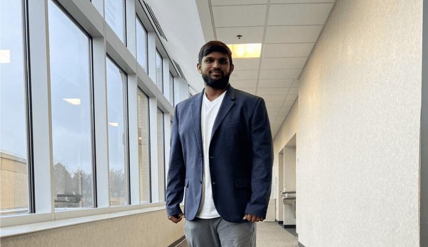 Harsha Vardhan journey — center feature