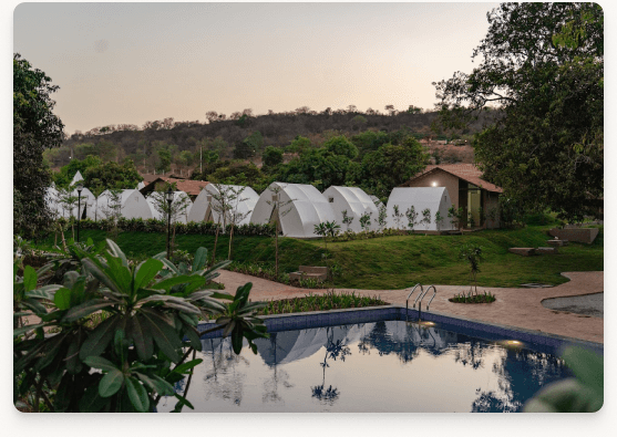 Ravishing Camping luxury tents