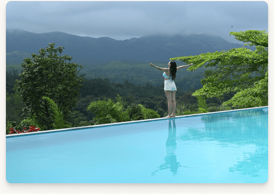 SILA Leisure mountain infinity pool